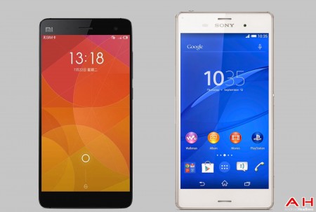 اکسپریا Z3 و شیائومی Mi4
