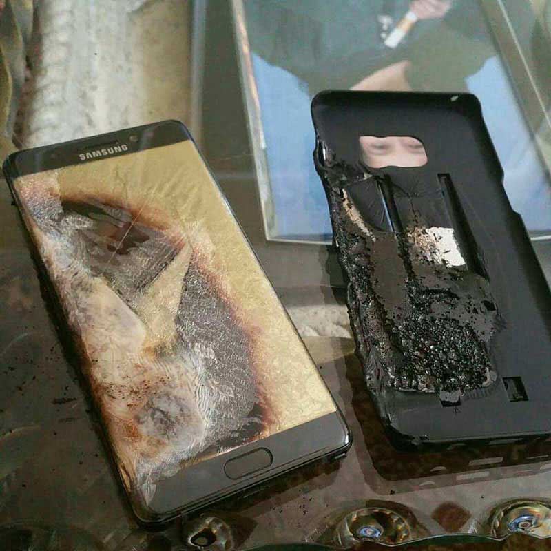 Samsung-Galaxy-Note-7-Burned
