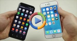 تست سقوط گلکسی S8 سامسونگ با اپل آیفون 7 (ویدئو اختصاصی)