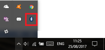 Bluetooth Icon Disappeared In Taskbar : Bluetooth icon on the taskbar