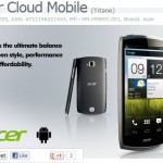 تاریخ عرضه Acer CloudMobile مشخص شد