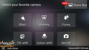 برنامه Camera 360 برای اندروید
