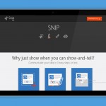 Microsoft Snip برنامه‌ای برای ثبت اسکرین‌شات همراه با ضبط صدا