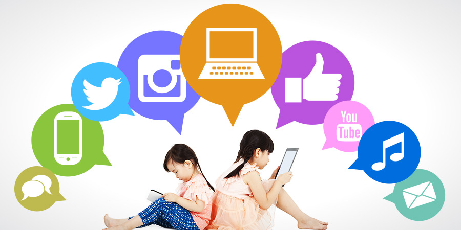 شبکه‌های اجتماعی و تاثیر آن‌ها بر روی کودکان