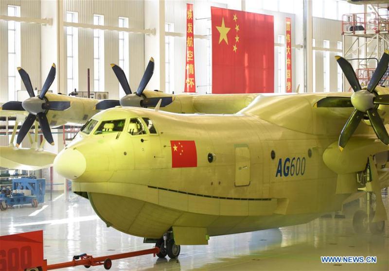 چین و ساخت بزرگ‌ترین هواپیمای دوزیست دنیا