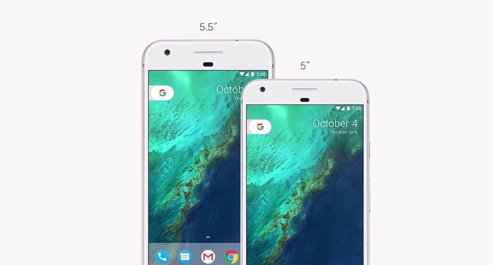 گوگل از گوشی‌های هوشمند پیکسل و پیکسل XL رونمایی کرد