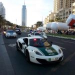 نگاهی به ۱۰ خودروی لوکس ناوگان پلیس در دبی!