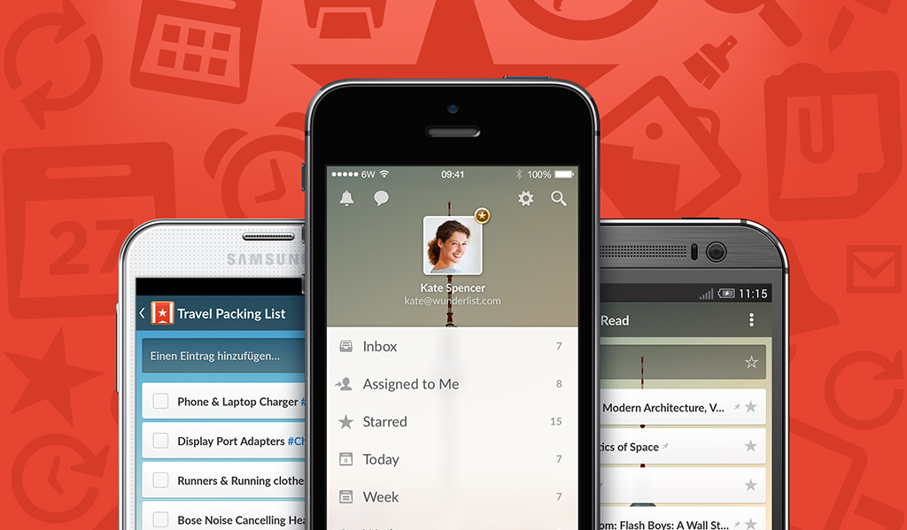 اپ Wunderlist تصویر ۱