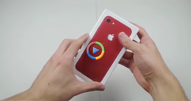 آتش زدن نسخه قرمز رنگ اپل آیفون ۷ (ویدئو اختصاصی)