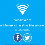 بررسی اپلیکیشن SuperBeam: انتقال اطلاعات به دستگاهی دیگر با سرعت نور!