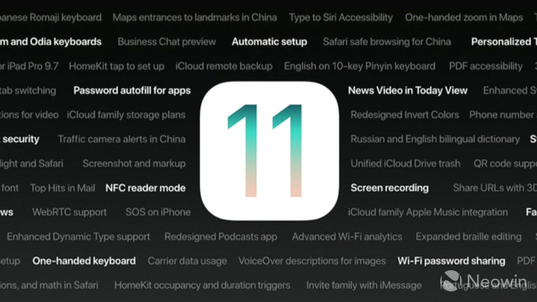 اپل امکان بازگشت از iOS 11 را متوقف کرد