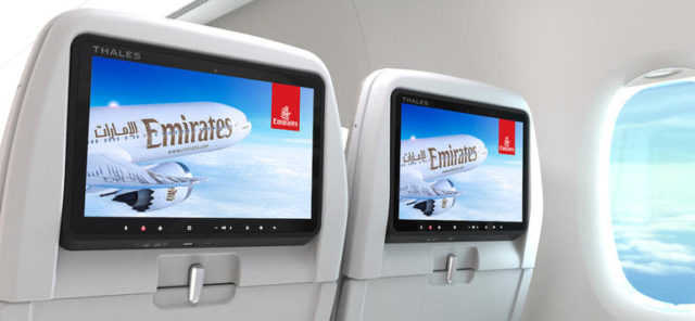 عرضه اینترنت به مسافران هواپیمایی امارات