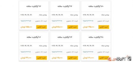 اینترنت پرسرعت 4G ایرانسل