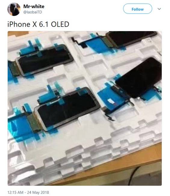 61x تصمیم اپل مبنی بر استفاده از پنل‌های اولد در کلیه مدل‌های آی‌فون 2018  