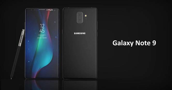 Galaxy-Note-9-concept-smartphone اطلاعات منتشر شده از محافظ‌های صفحه گلکسی‌ نوت 9 حاکی از تغییر چیدمان سنسورهای جلویی این فبلت است  