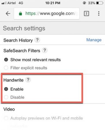 Handwrite-in-Google-364x450 نحوه جستجو در گوگل با استفاده از قابلیت Handwrite  