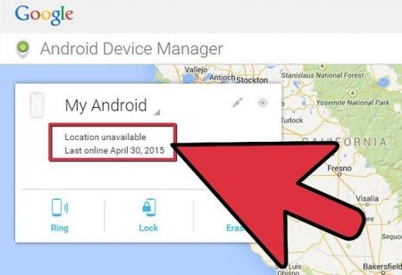Use-Android-Device-Manager-Step-8-450x308 چگونه تلفن همراه به سرقت رفته را پیدا کنیم؟  