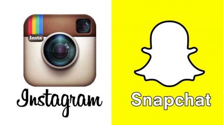 Instagram-Snapchat-450x253 اسنپ‌چت به زودی دارای ویژگی جدیدی مشابه با قابلیت بومرنگ اینستاگرام خواهد شد  