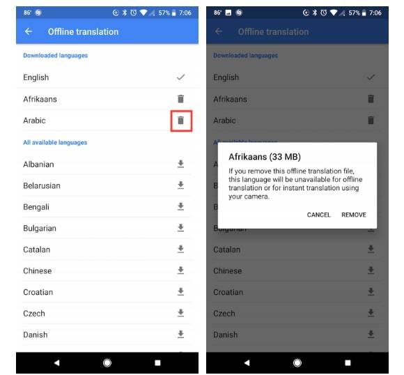 Offline-Translations آموزش دانلود زبان برای استفاده آفلاین در اپلیکیشن گوگل ترنسلیت  