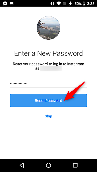 Reset-Your-Password-From-The-App-4 چگونه رمز عبور فراموش شده اینستاگرام را بازیابی کنیم؟!  