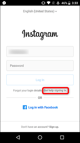 Reset-Your-Password-From-The-App چگونه رمز عبور فراموش شده اینستاگرام را بازیابی کنیم؟!  