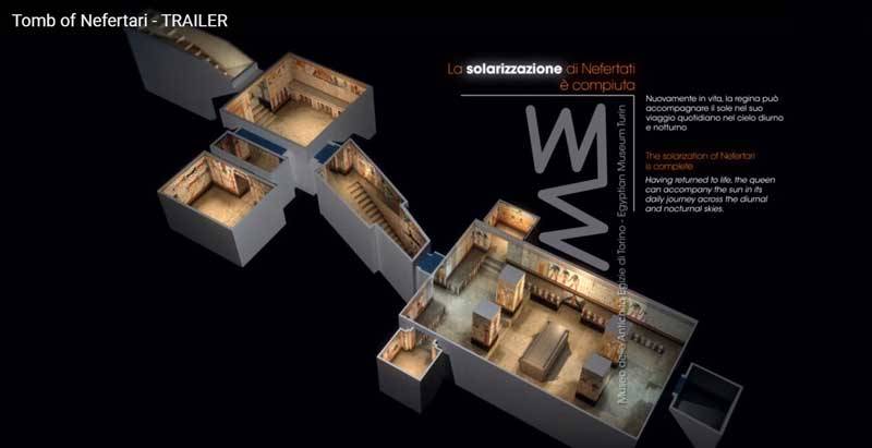 محققان برای نجات مقبره باستانی ملکه نفرتاری از فناوری واقعیت مجازی (VR) کمک گرفتند