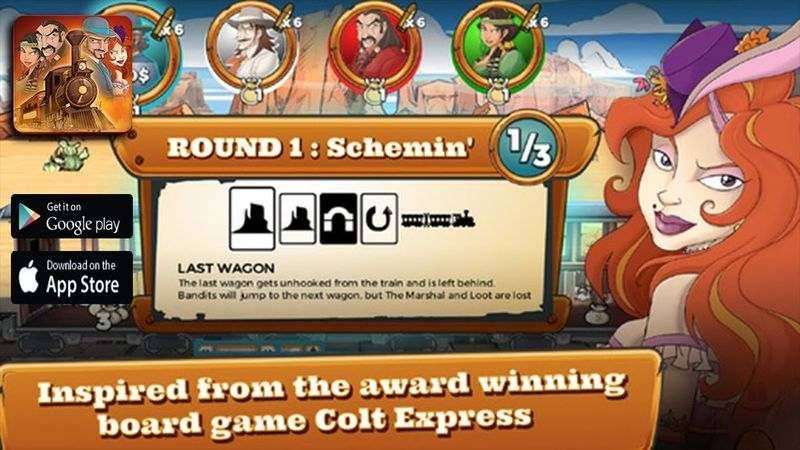 Colt-Express بهترین بازی‌های تخته‌ای را بشناسید  