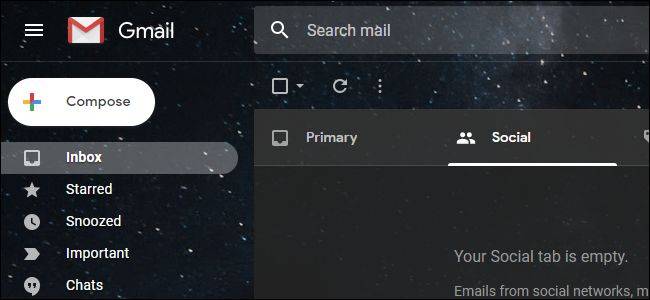 Dark-Mode-for-Gmail نحوه فعال کردن حالت Dark Mode در جی‌میل  