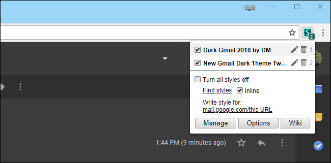 Get-an-Improved-Dark-Mode-for-Gmail-4 نحوه فعال کردن حالت Dark Mode در جی‌میل  