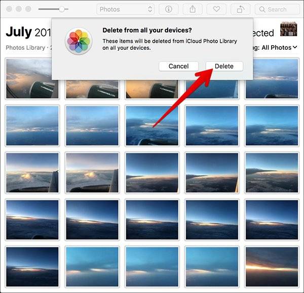 How-to-Delete-Photos-on-All-Synced-Devices-from-macOS-2 چگونه می‌توان تمام عکس‌های ذخیره شده در آی‌فون و آی‌پد را حذف کرد؟  