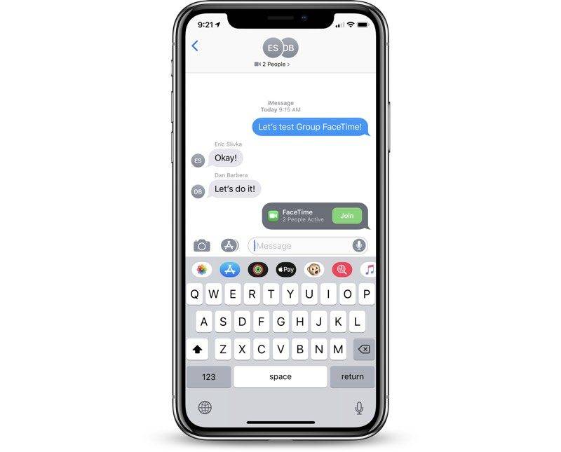 Joining-an-Existing-Group-FaceTime-Call چگونه می‌توان با استفاده از فیس‌تایم یک تماس گروهی در iOS 12 ایجاد کرد؟  