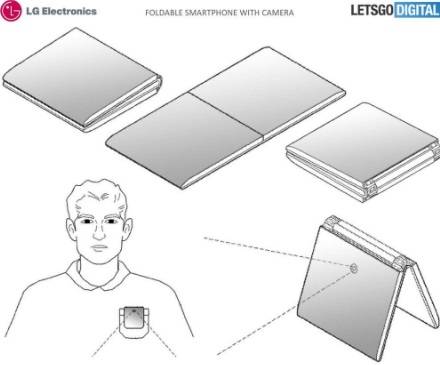 LG-foldable-smartphone-3 پتنت جدید ال‌جی: گوشی‌ هوشمند تاشو که درست شبیه فلیپ‌فون‌ها عمل می‌کند!  