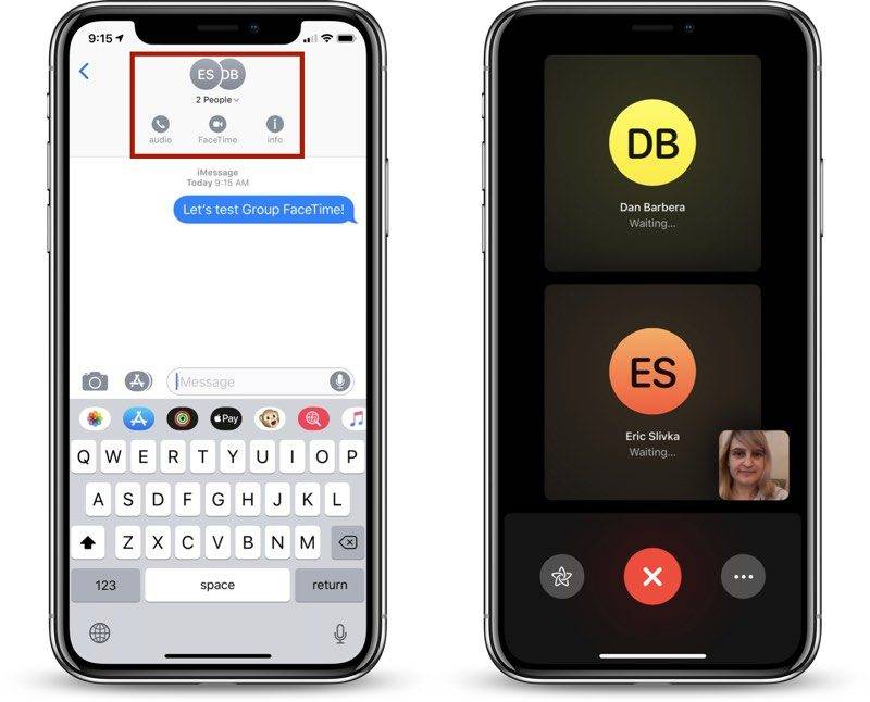 Messages-App چگونه می‌توان با استفاده از فیس‌تایم یک تماس گروهی در iOS 12 ایجاد کرد؟  