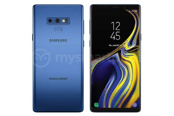 New-press-render-reveals-the-Samsung-Galaxy-Note-9-in-Deep-Sea-Blue انتشار تصویر مطبوعاتی جدید از نسخه آبی‌رنگ اسمارت‌فون سامسونگ گلکسی‌نوت 9  