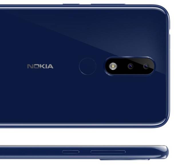 Nokia-X5-Rear-Camera نوکیا X5 با نمایشگر برش خورده و پردازنده هلیو P60 به‌صورت رسمی معرفی شد  