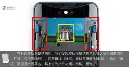 OPPO-FIND-X-2-450x233 کالبدشکافی گوشی اوپو Find X مجهز به مکانیسم پاپ‌آپ برای دوربین  