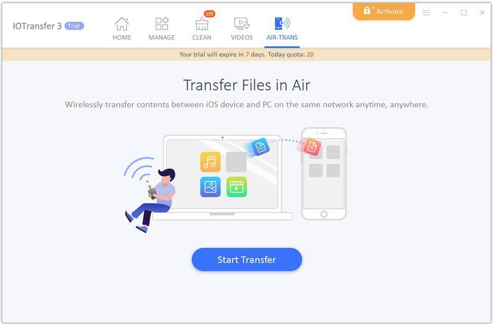 11.airtrans-Copy-1000x657 آشنایی با نرم‌افزار IOTransfer 3؛ انتقال آسان فایل‌ها از دستگاه‌های iOS به کامپیوتر ویندوزی  