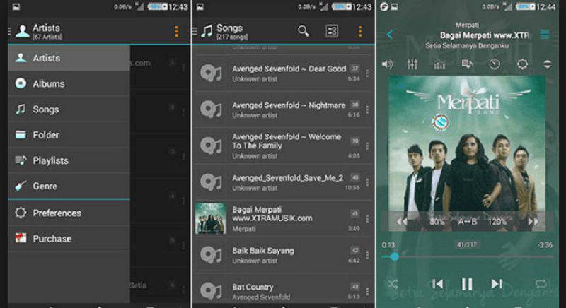 Android-Mp3-Player بهترین موزیک‌پلیرهای اندروید را بشناسید  