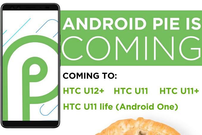 HTC-reveals-which-four-of-its-handsets-will-be-updated-to-Android-9.0-Pie اعلام اسامی اسمارت‌فون‌های اچ‌تی‌سی که به‌روزرسانی اندروید 9 را دریافت خواهند کرد  