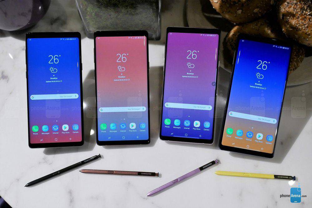 Samsung-Galaxy-Note-9-design0-Copy-1000x668 سامسونگ گلکسی نوت 9 با باتری پرظرفیت و قلم کاربردی‌تر رسما معرفی شد  