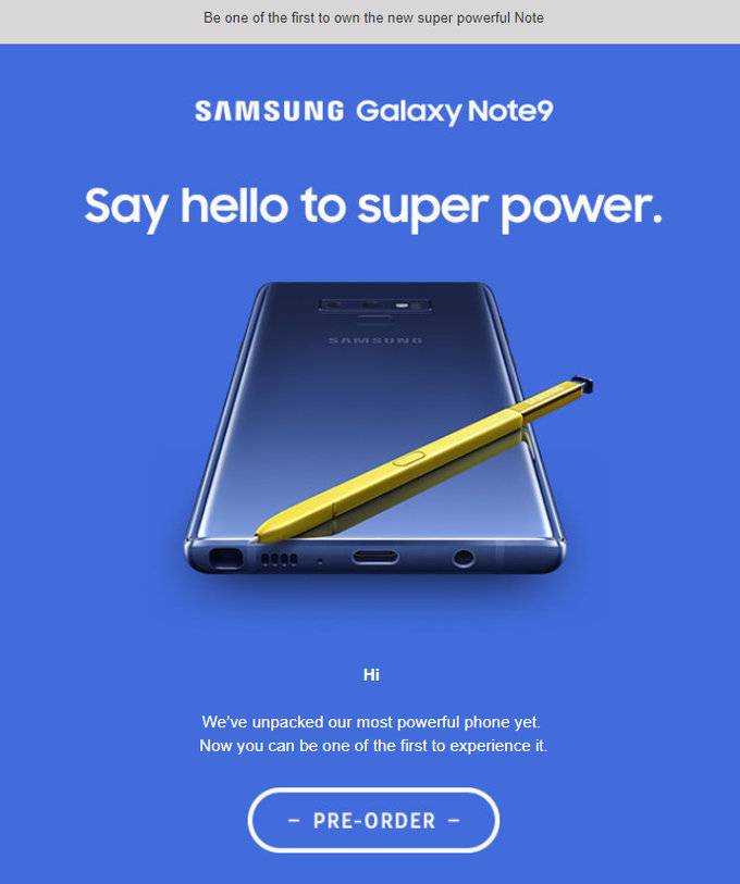 Samsung-Galaxy-Note-9-official-leak-NZ-01 سامسونگ با انتشار یک رندر رسمی از گلکسی نوت ۹، شایعات درباره طراحی جدید دوربین این گوشی را تایید کرد  