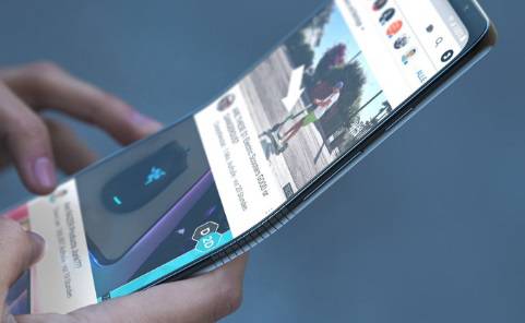 foldable-phone-3 رندرهای مفهومی جدیدی از گوشی تاشو سامسونگ منتشر شد!  
