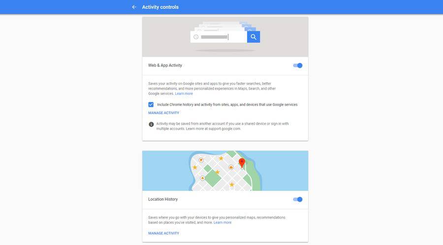 location-controls نحوه تنظیمات ردیاب مکان تلفن همراه توسط گوگل در گوشی‌های اندروید  