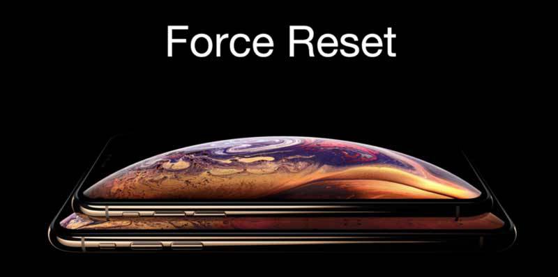 Force-reset-iPhone-XS-iPhone-XS-Max-740x368 روش‌هایی برای کاهش مصرف باتری در آی‌فون‌های اپل (iOS 12)  