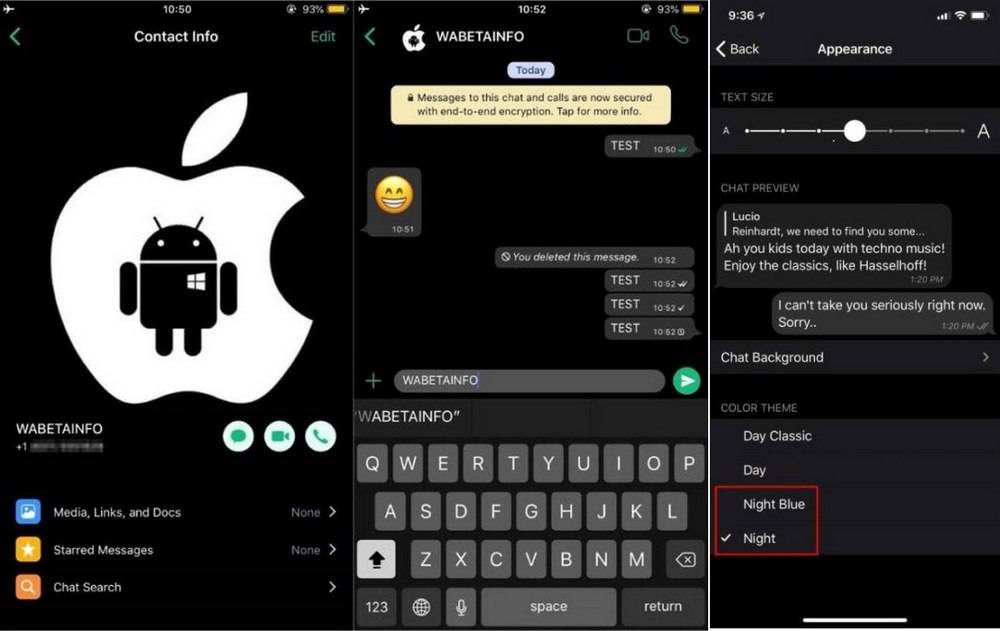 WhatsApp-Dark-Mode-1000x631 آپدیت واتس‌اپ با قابلیت‌های جدید و شگفت‌انگیز  