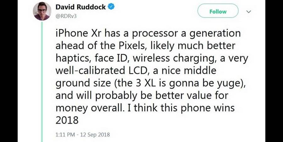 Xr-2 نظرات بزرگ‌ترین منتقدان دنیا در رابطه با آی‌فون Xr اپل  