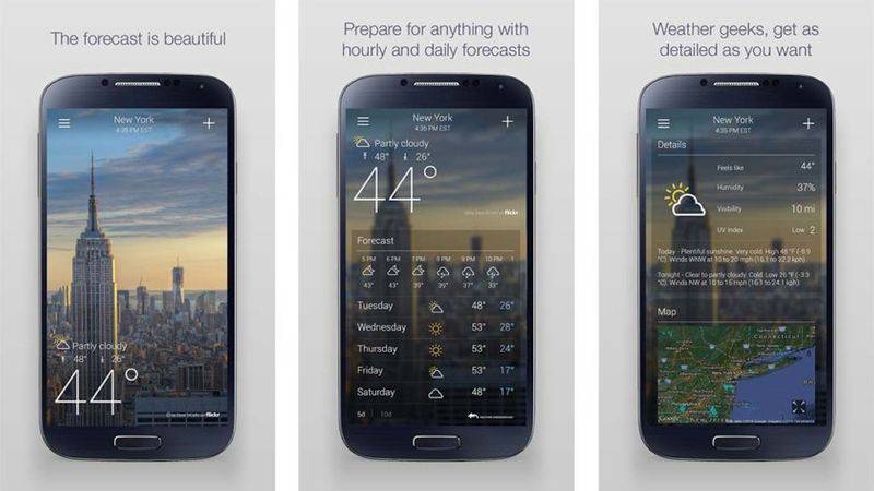 Yahoo-Weather-screenshot-2018-840x472 بهترین اپلیکیشن‌های هواشناسی اندروید را بشناسید  