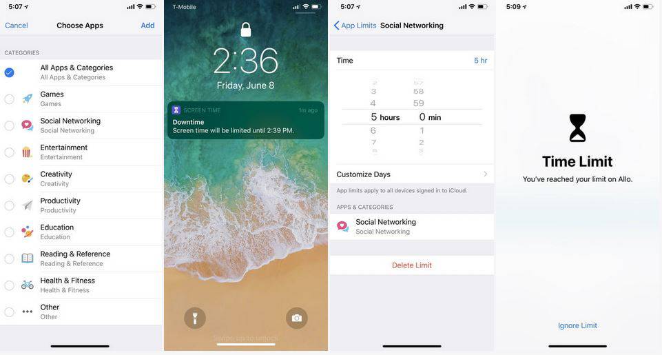 iOS-12-Time بررسی iOS 12 اپل: آخرین حرف سیب‌‌‌‌ گاز زده در دنیای سیستم عامل‌ها  