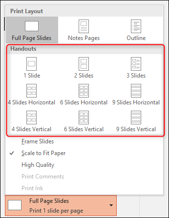 x2-Print-Layout-1.png.pagespeed.gpjpjwpjwsjsrjrprwricpmd.ic_.McKhRvm1Fd چگونه چندین اسلاید پاورپوینت را بر روی یک صفحه کاغذ پرینت بگیریم؟  