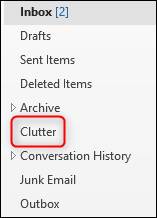 Clutter تفاوت بین ایمیل‌های درهم، ناخواسته و متمرکز شده در Outlook چیست؟  